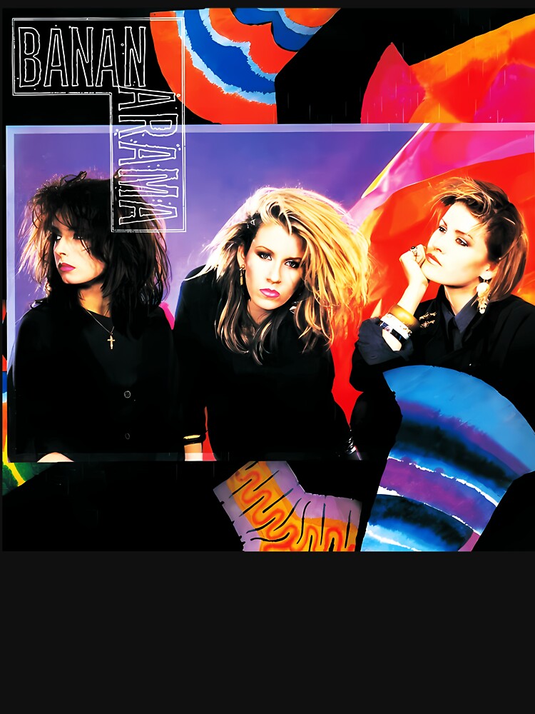 Best Selling Music Group Pop Girl Legend Bananarama Discopunkhead Most Popular by CraftBasement