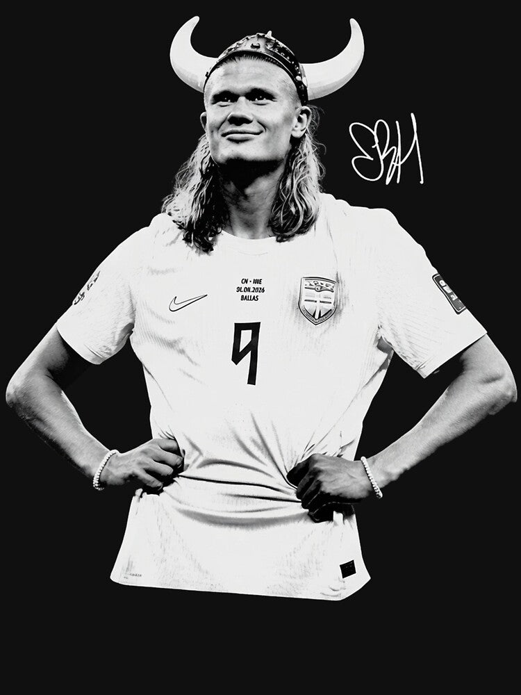 Erling Haaland, Norway Soccer World Cup 2026 - Erling Haaland Norway Football, Haaland Norway by RuizGomer