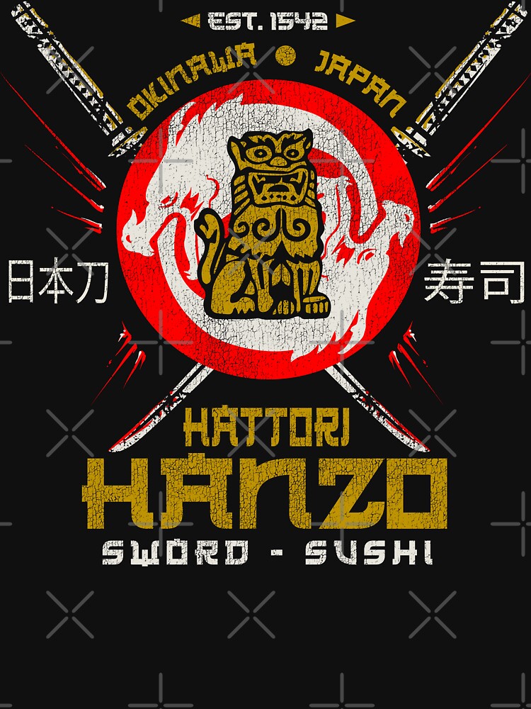 Háttori Hánzo Sword Logo by Alema Art