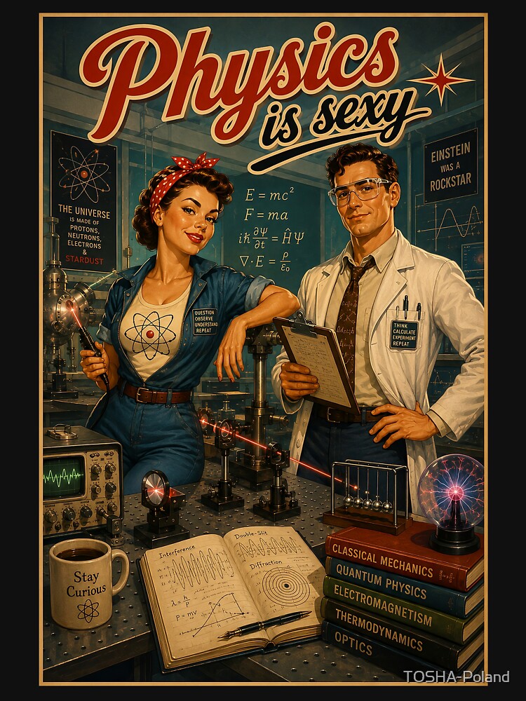 Physics is sexy by TOSHA-Poland