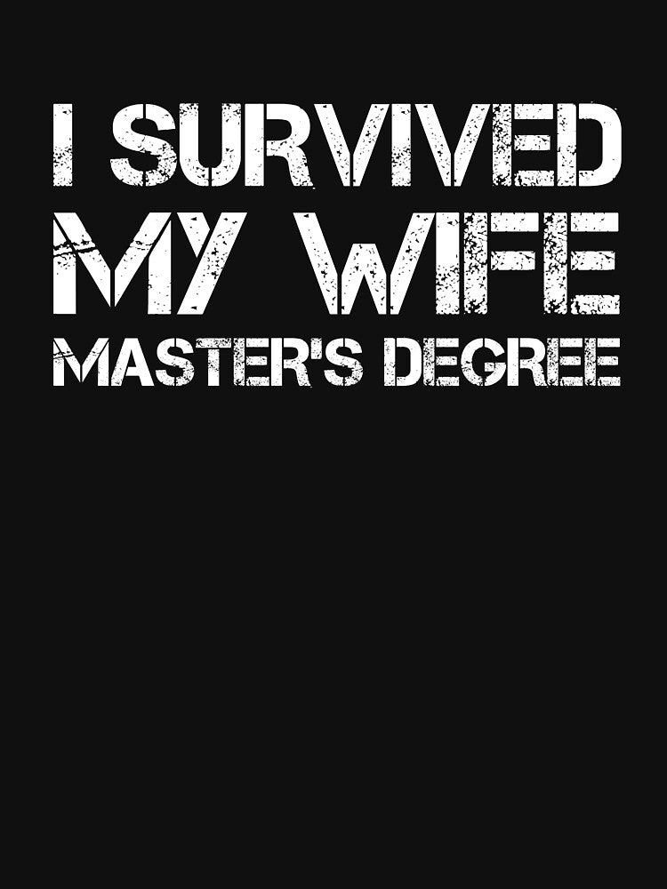 I survived my wifes masters degree by rachidhaz