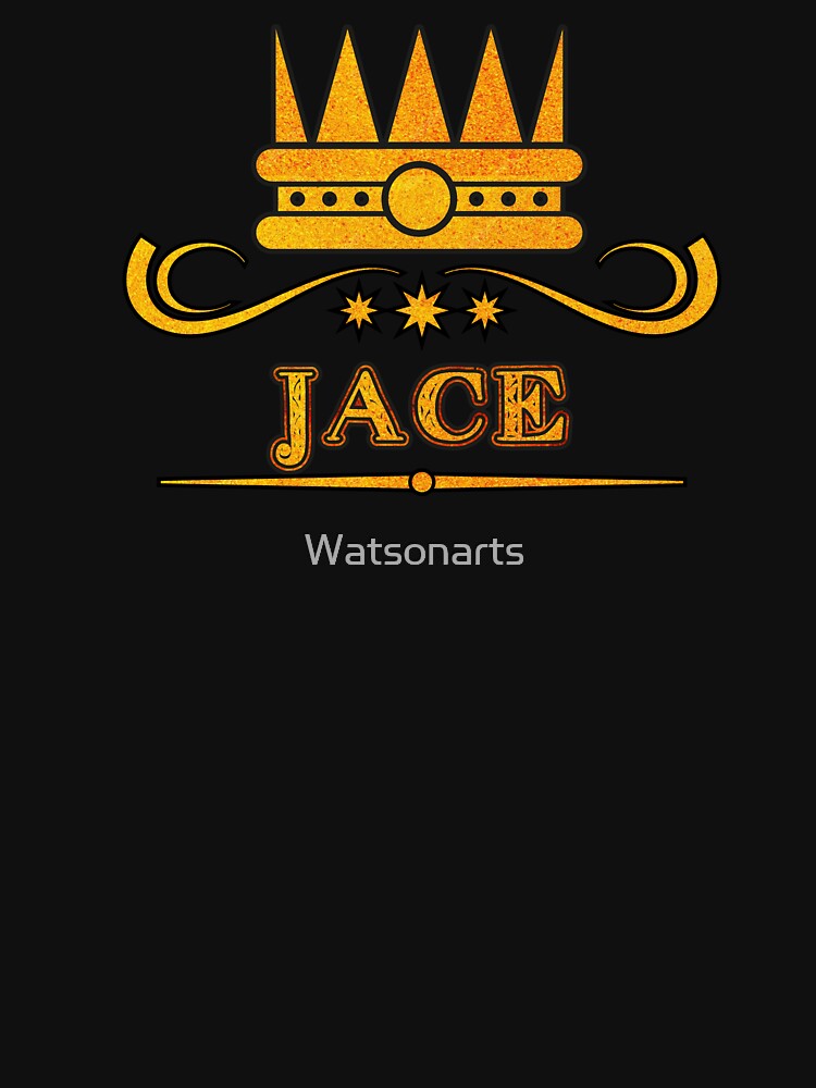 Jace Personalized Funny & Unique Custom Name Design for Men, Teens, and Boys by Watsonarts