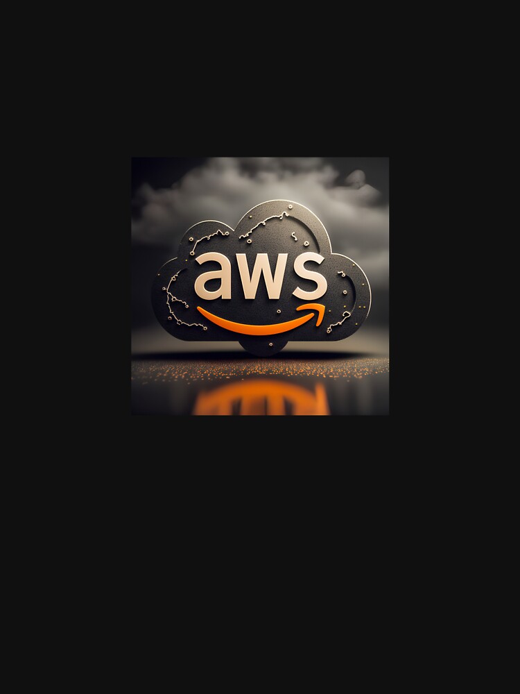 amazon aws cloud logo AI art work by developerfriday
