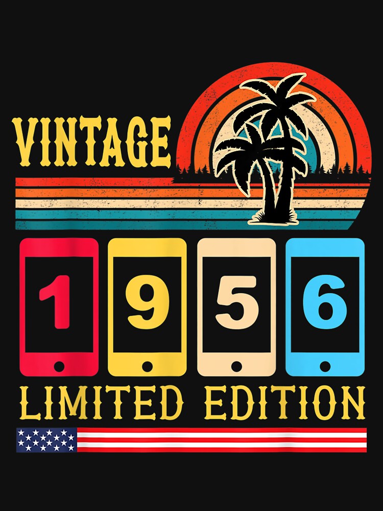 66 Year Old Gifts Vintage 1956 Limited Edition 66th Birthday by vergielx