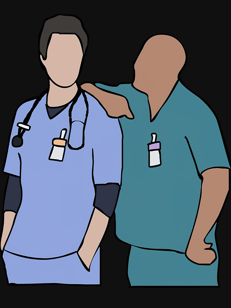JD and Turk Scrubs by fencinghill