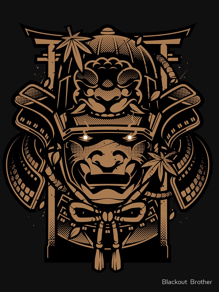 Samurai Warrior Vector by Blackout  Brother