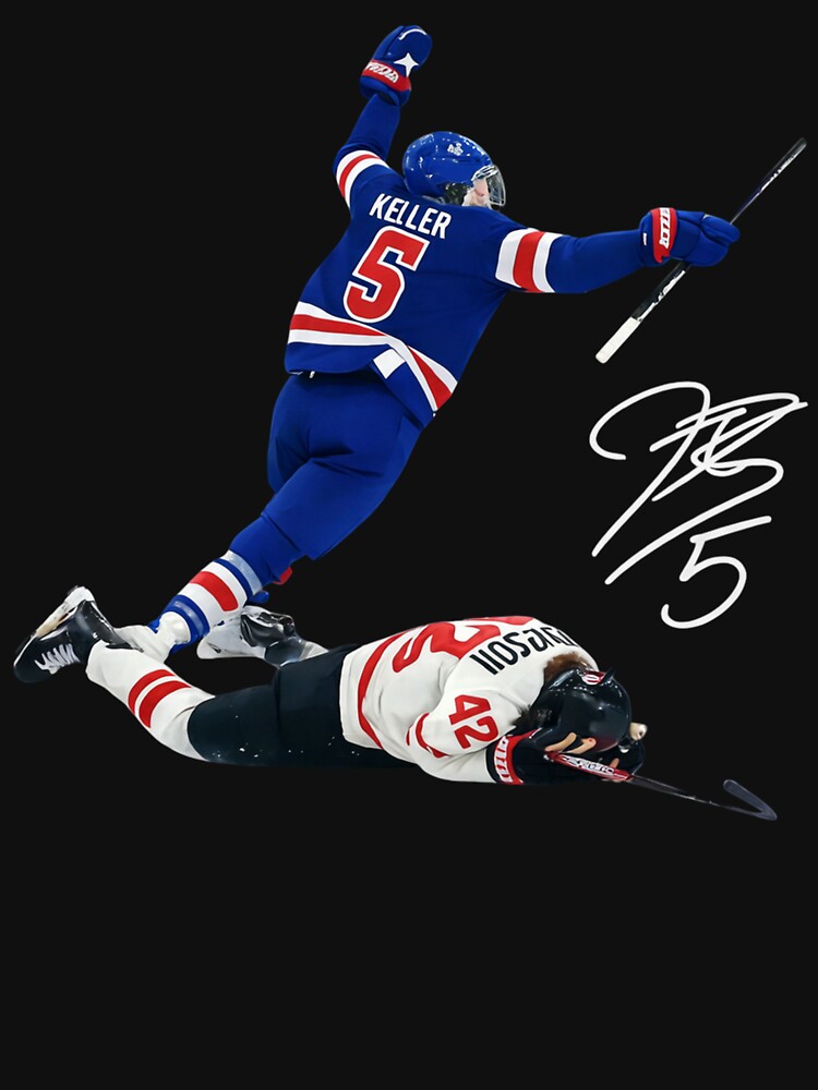 Megan Keller, Hockey, Retro Hilary Knight by CLOUDYMOODS