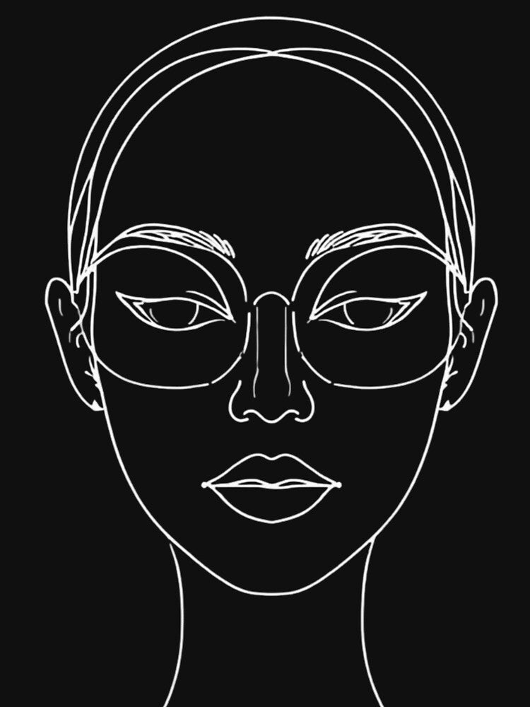 Minimal One Line Face Drawing by Shepik