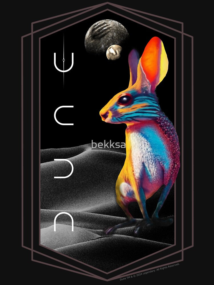 DUNE. Sand Mouse (black background) by bekksa