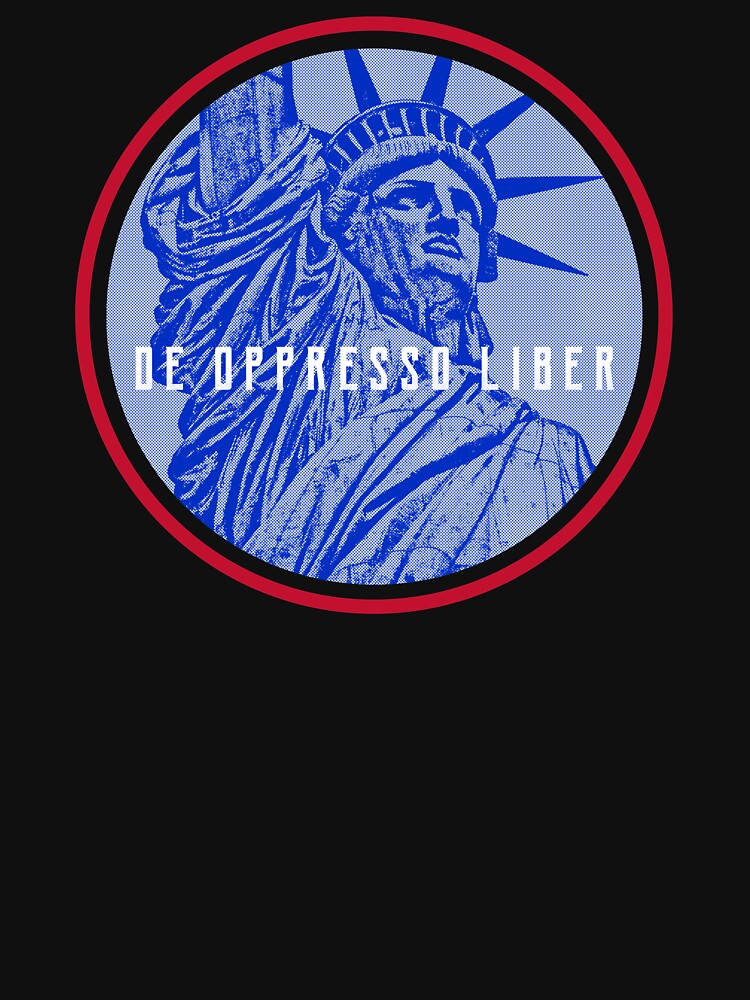 American Patriot De Oppresso Liber Statue Of Liberty design by jakehughes2015