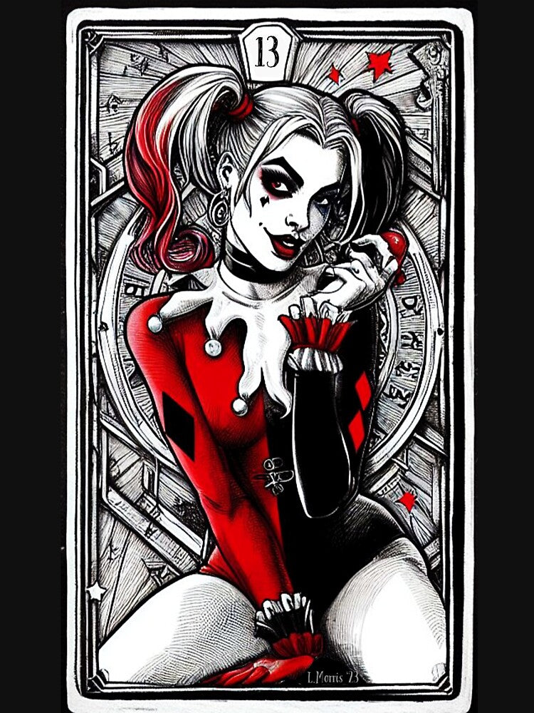 Tarot Harlequin Card by GhostMachine13