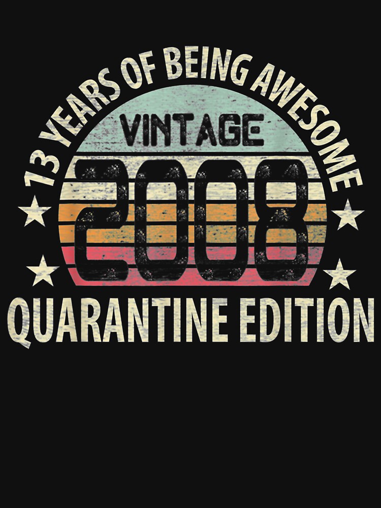 13th Birthday Vintage Limited Edition 2008 Quarantine B Day by saigeorion