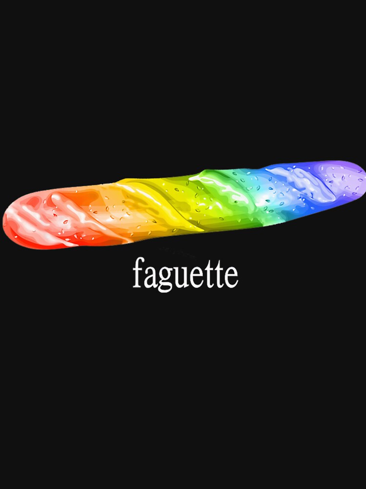 Lgbt Rainbow Baguette Faguette Lgbt Bread by Glendaguera21