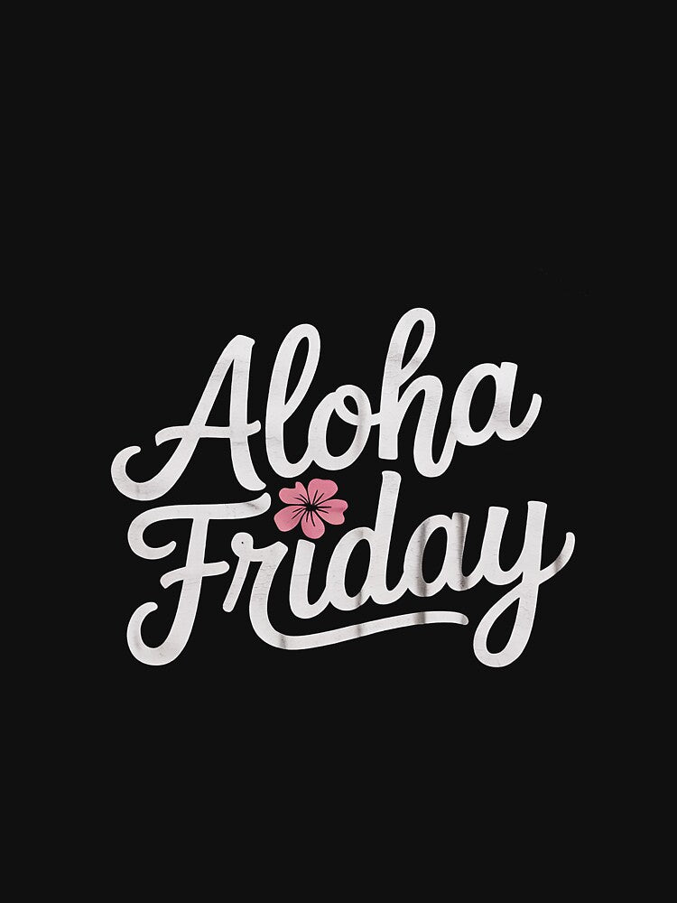 Womens Aloha Friday Hawaiian Vacation Tropical by Eskomeranola