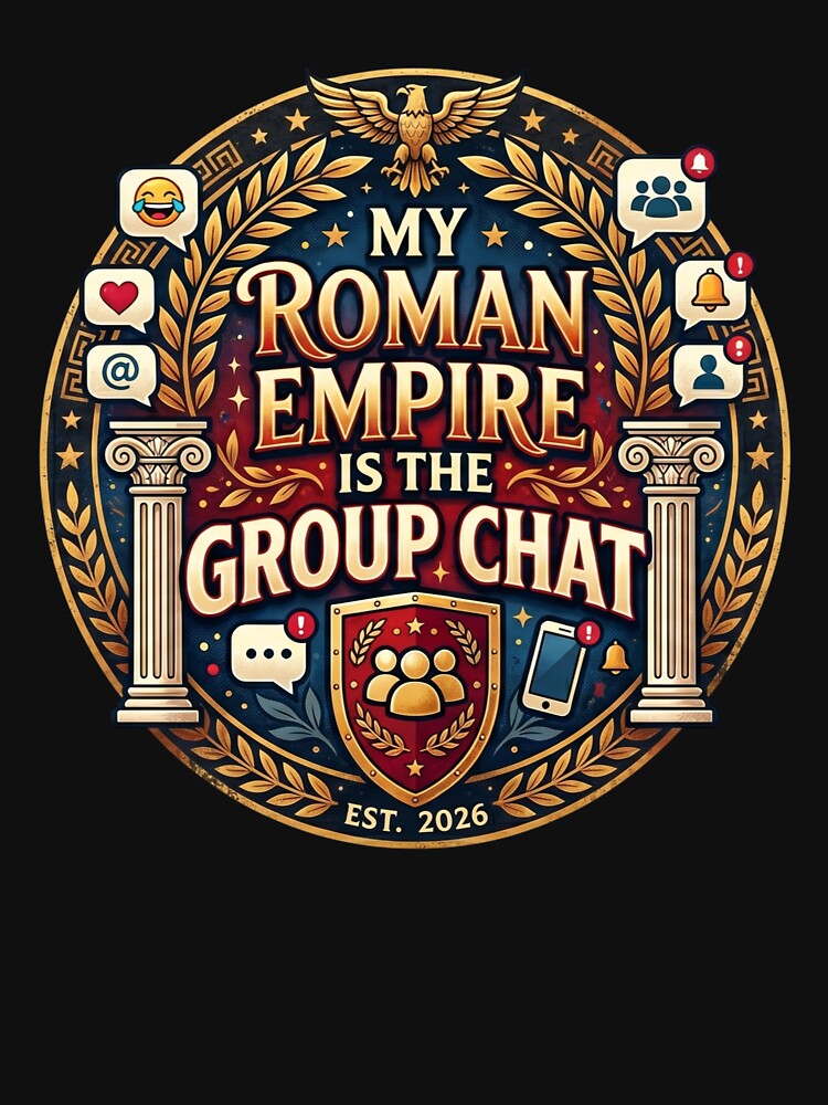 My Roman Empire Is The Group Chat Funny Gen Z Meme by LevelUpLad