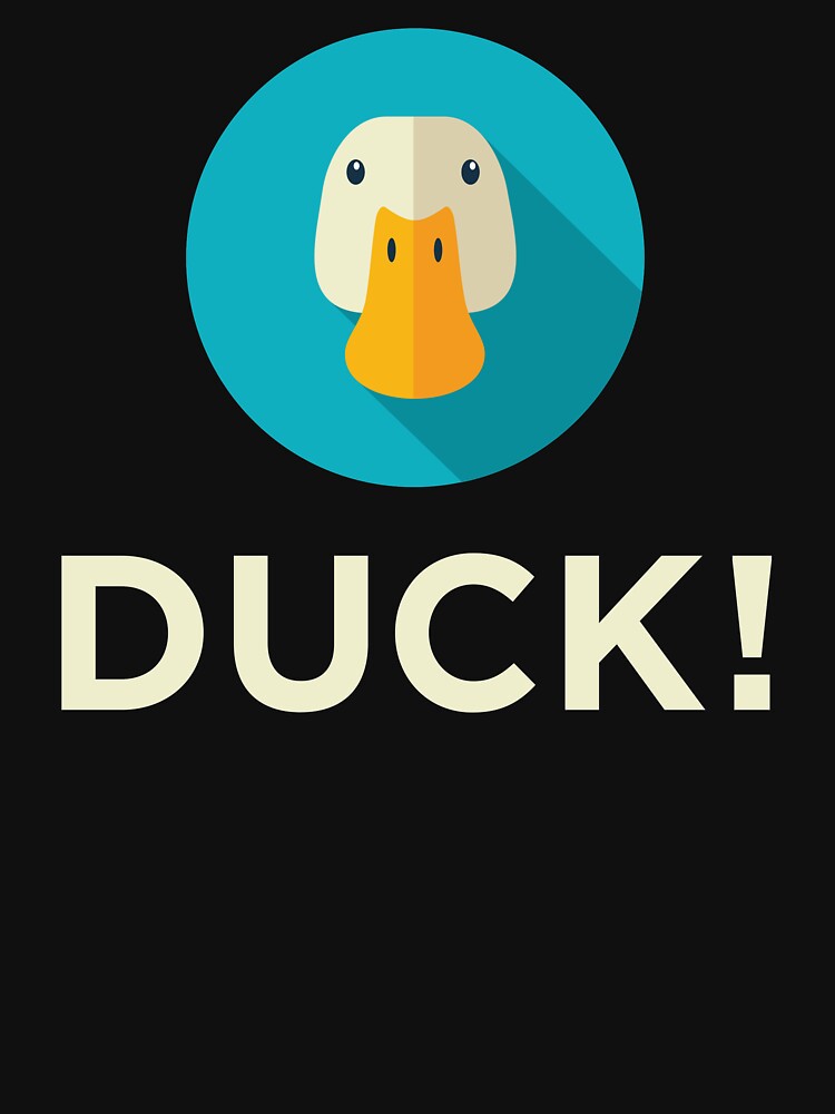 DUCK! - the popular combat robot - now has fabulous merch. by Hal Rucker