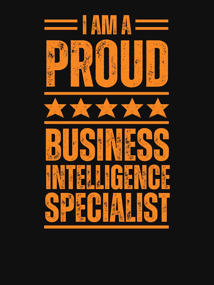I'm A very proud Business intelligence specialist by rootartino