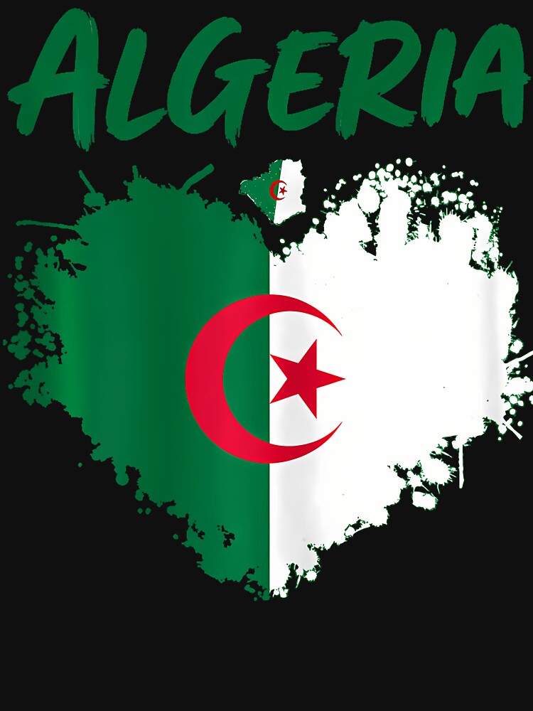 Algerian Flag Heritage Outfit Idea For Kids Algeria Themed by ripgoatclothing