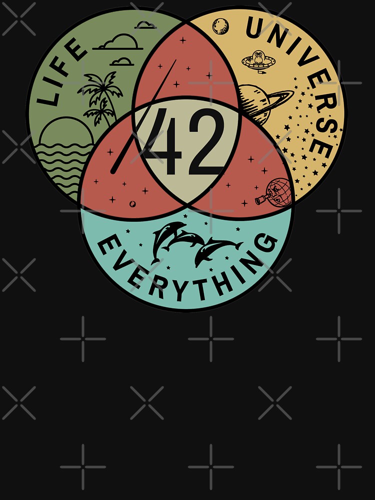 Life The Universe And Everything, Venn Diagram by ThreadsNouveau