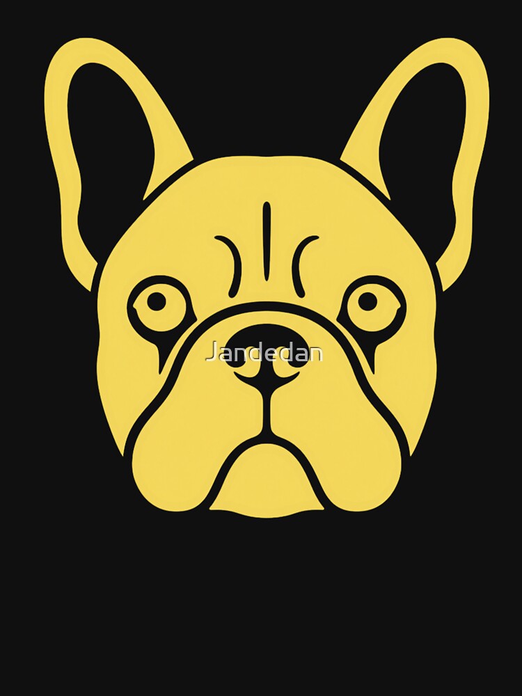 Acacia Frenchie — Minimalist French Bulldog Brand Icon by Jandedan