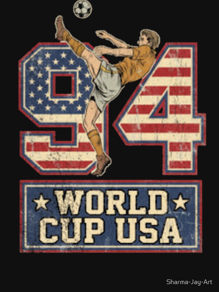 Worldcup Usa 94 Retro by Sharma-Jay-Art