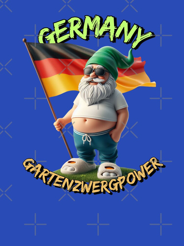 Garden gnome goes EM - Garden gnome power by Toms Tee