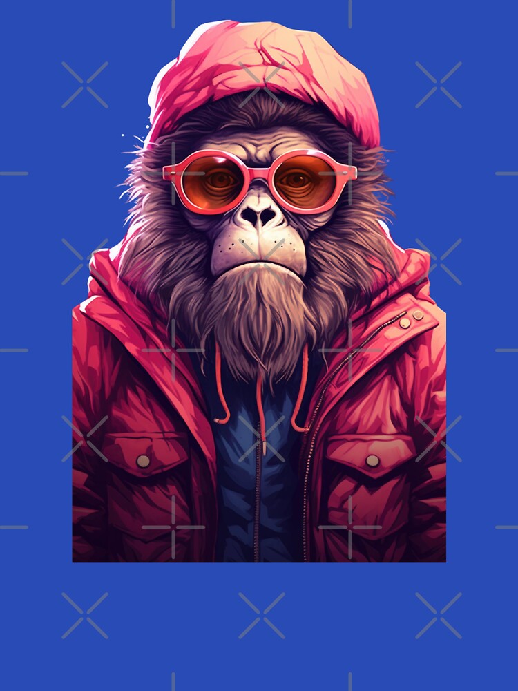 Hip hop monkey by Toms Tee