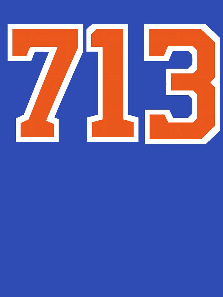 713 Orange Jersey Number by gahteeriffico