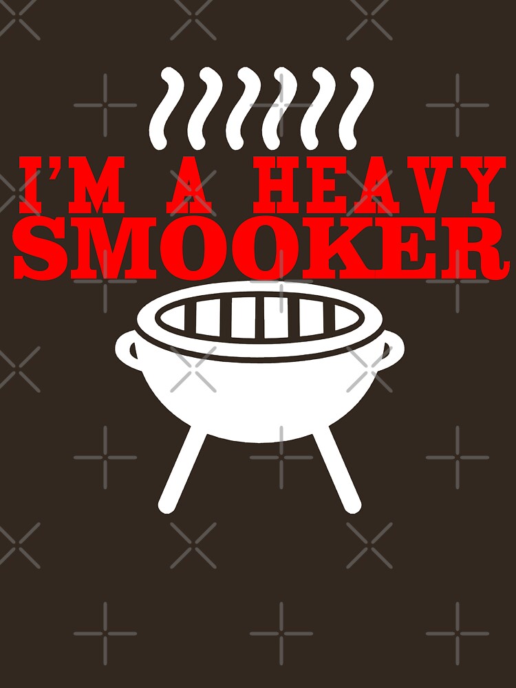 I'm A Heavy Smooker - T shirt by Urbane  Designs