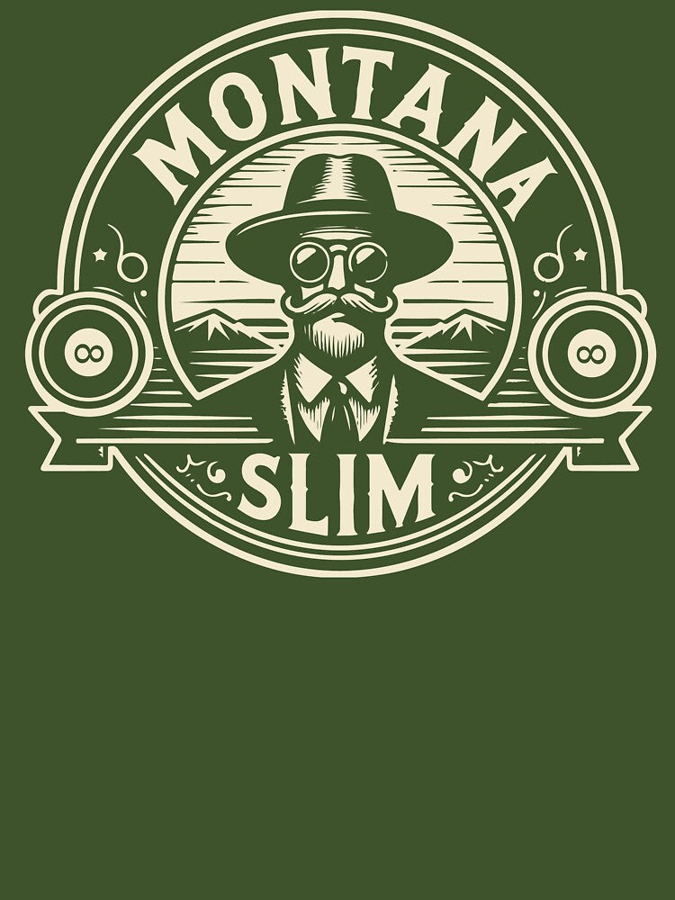 Montana Slim Classic Logo - Atomic Age & Lowbrow Art by Montana Slim