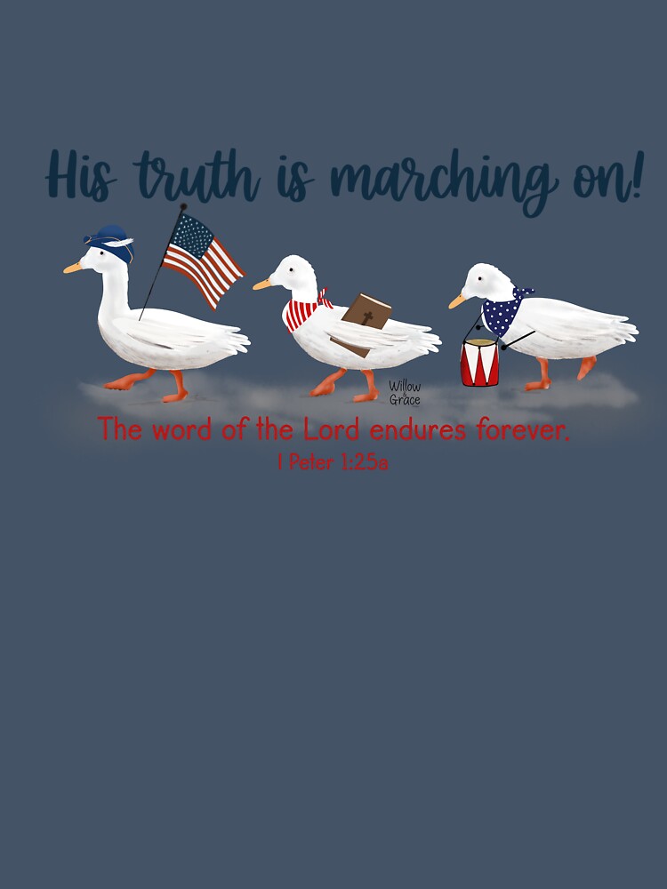 His Truth is Marching On! by Willow & Grace Designs