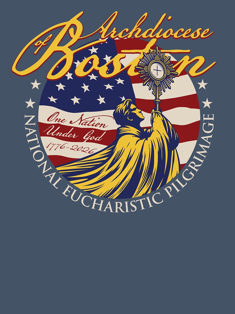 National Eucharistic Pilgrimage - Archdiocese of Boston - Front Only by Evangelize Boston