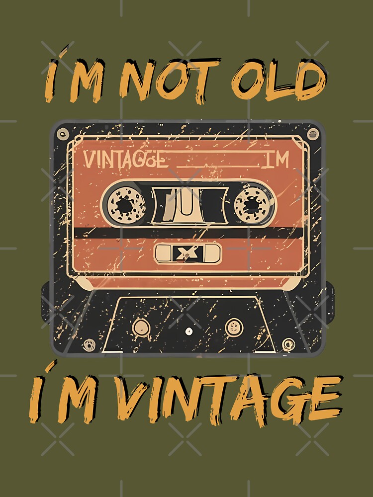 Cassette tape...not old but vintage by Toms Tee
