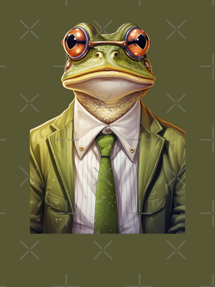 Cool frog by Toms Tee