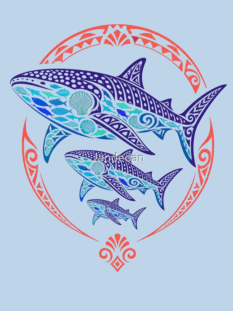 Turtle Mosaic — Polynesian Fish Emblem by Jandedan
