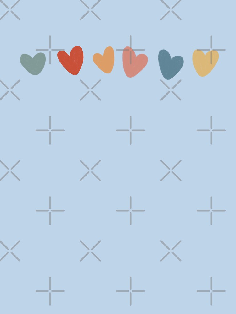 Minimalist Boho Hearts by Pixel & Petal Co.