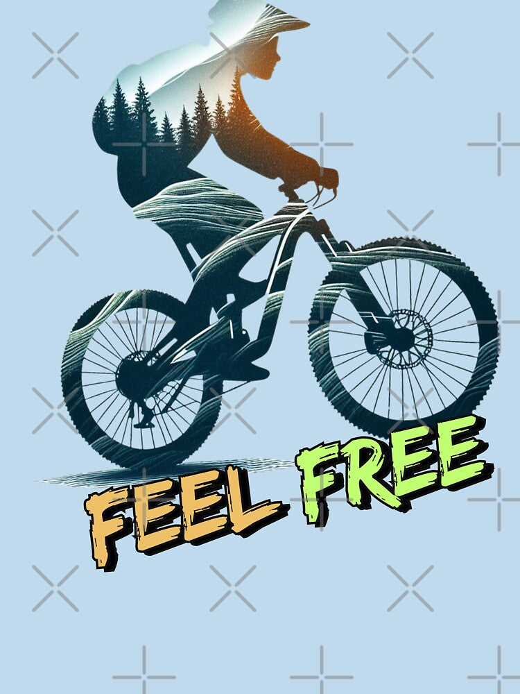 Ride the bike - Bike Spirit - feel free by Toms Tee