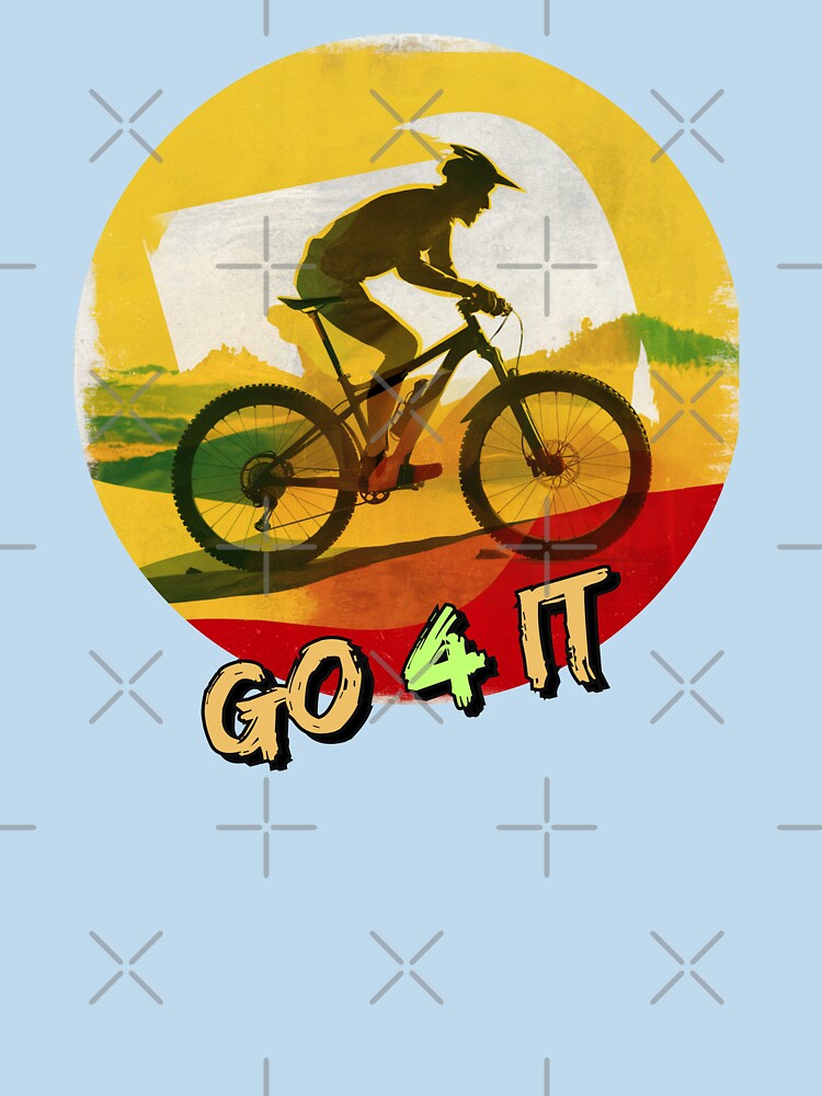 Ride the bike - Bike Spirit - uphill by Toms Tee