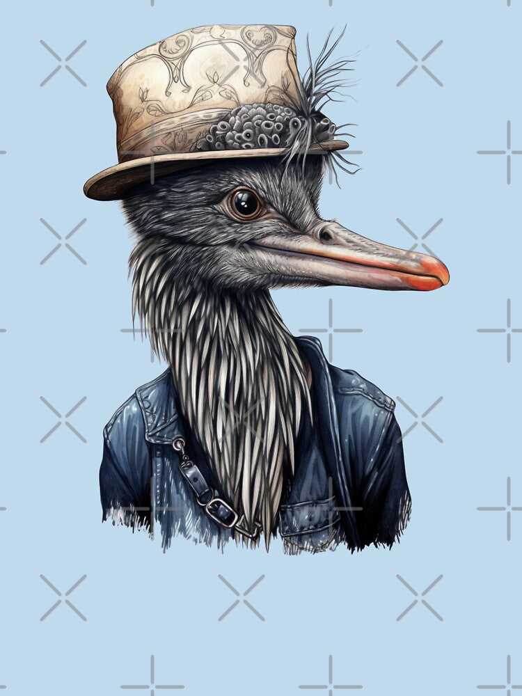 Emil the elegant drake by Toms Tee