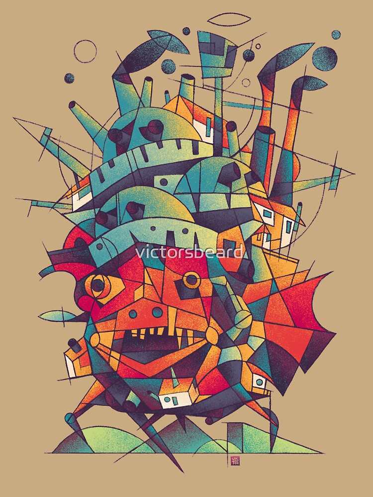 Moving Castle by victorsbeard