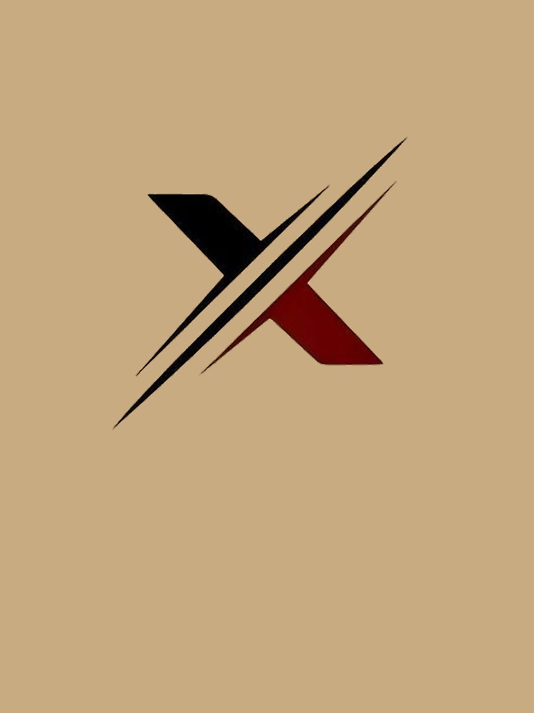 Sharp X-Shard Logo | Modern Geometric Abstract Design | Minimal Streetwear Graphic by Cosmicstar887
