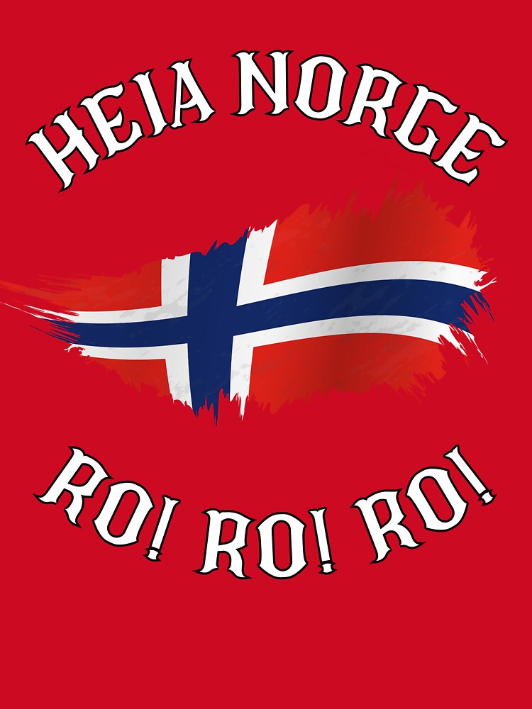 Heia Norge Ro Ro Ro Viking Chant Norway World Cup Fan by UTkiKK