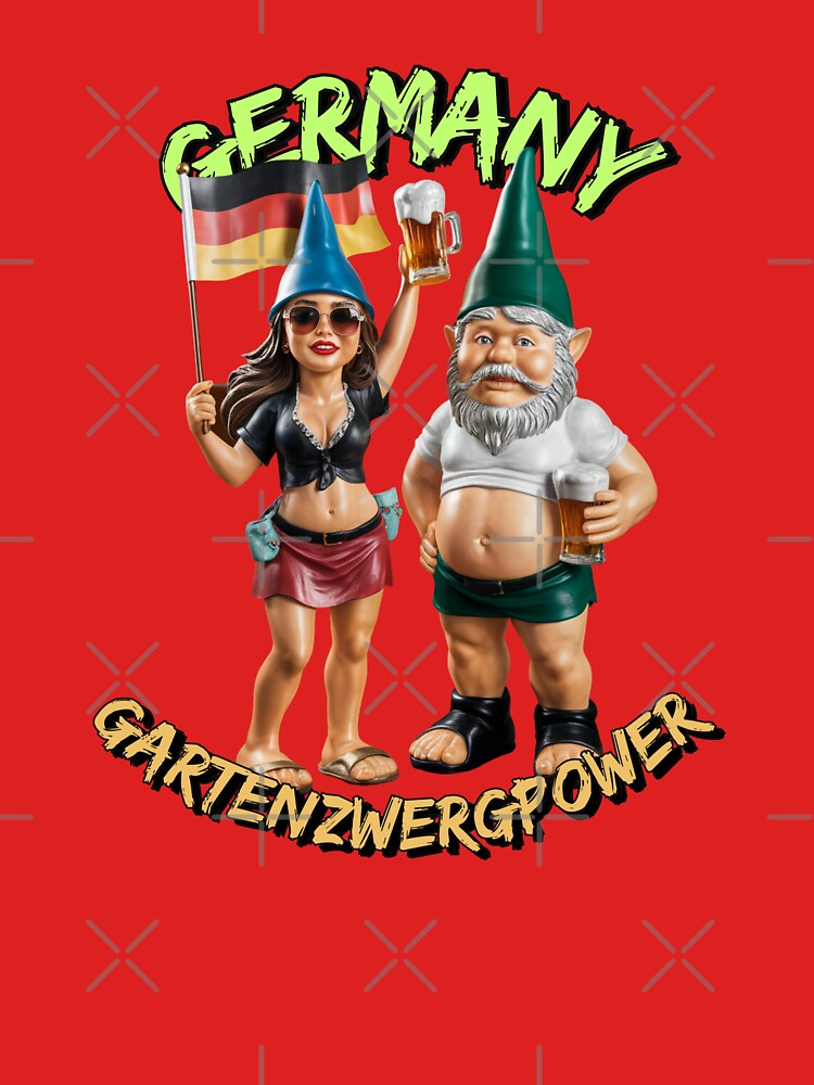 Garden Gnome goes EM - Garden Gnome Power 5 by Toms Tee