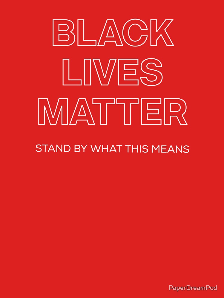 Black lives matter by PaperDreamPod