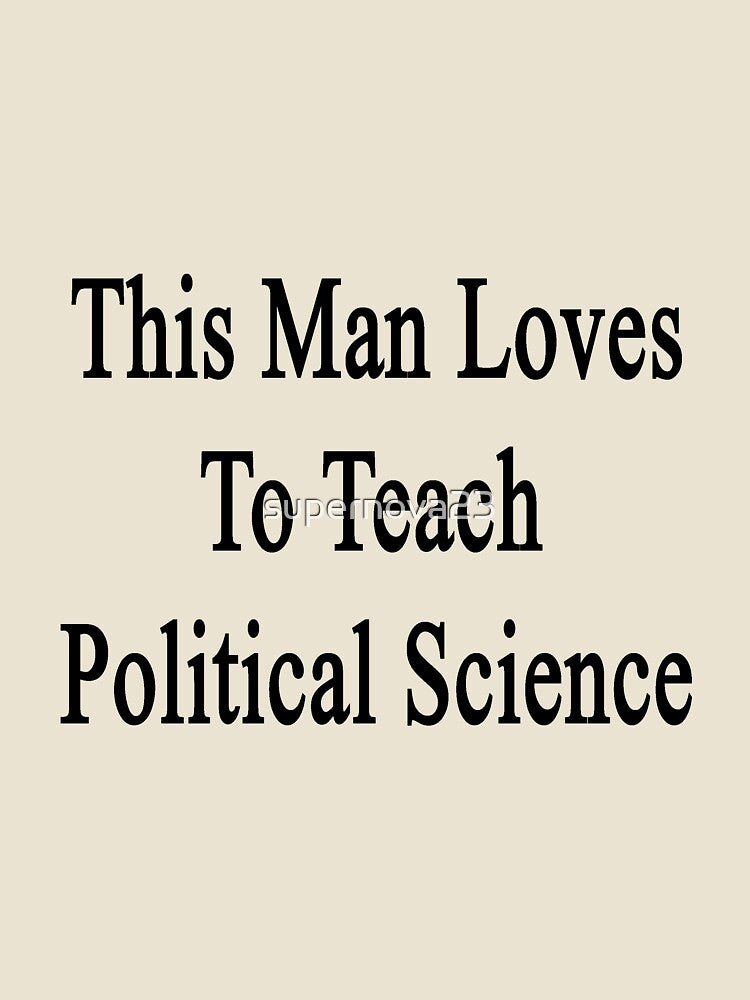 This Man Loves To Teach Political Science by supernova23