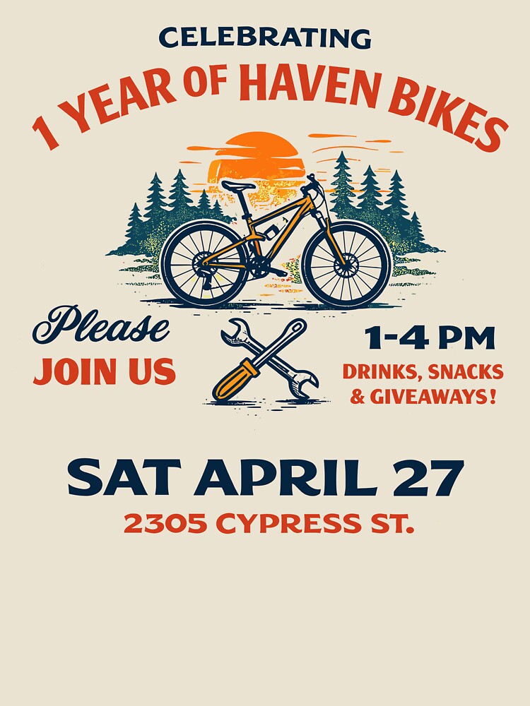 Haven Bikes 1 Year Anniversary Party by Matinez Pink