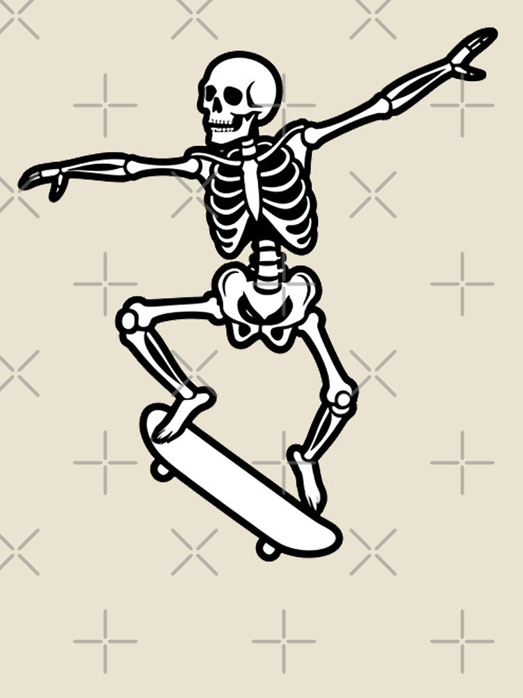 Skeleton Sport Design by Pollock