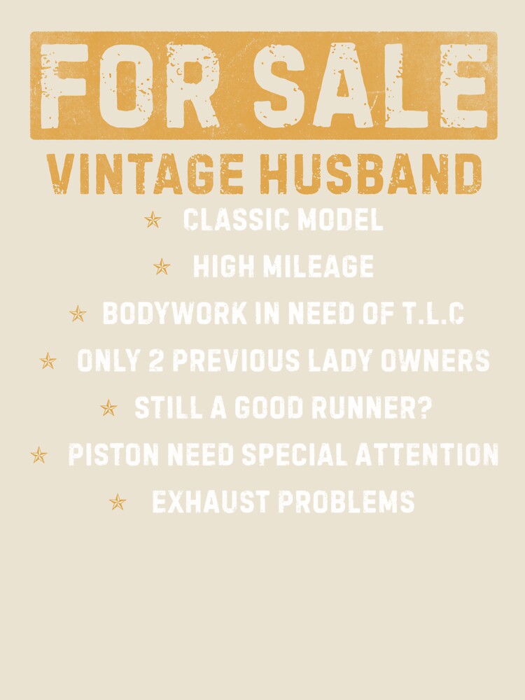 For Sale Vintage Husband by charoen-design