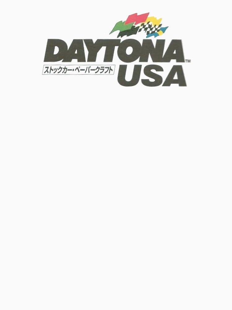 Daytona USA Retro Logo Sega by sanek