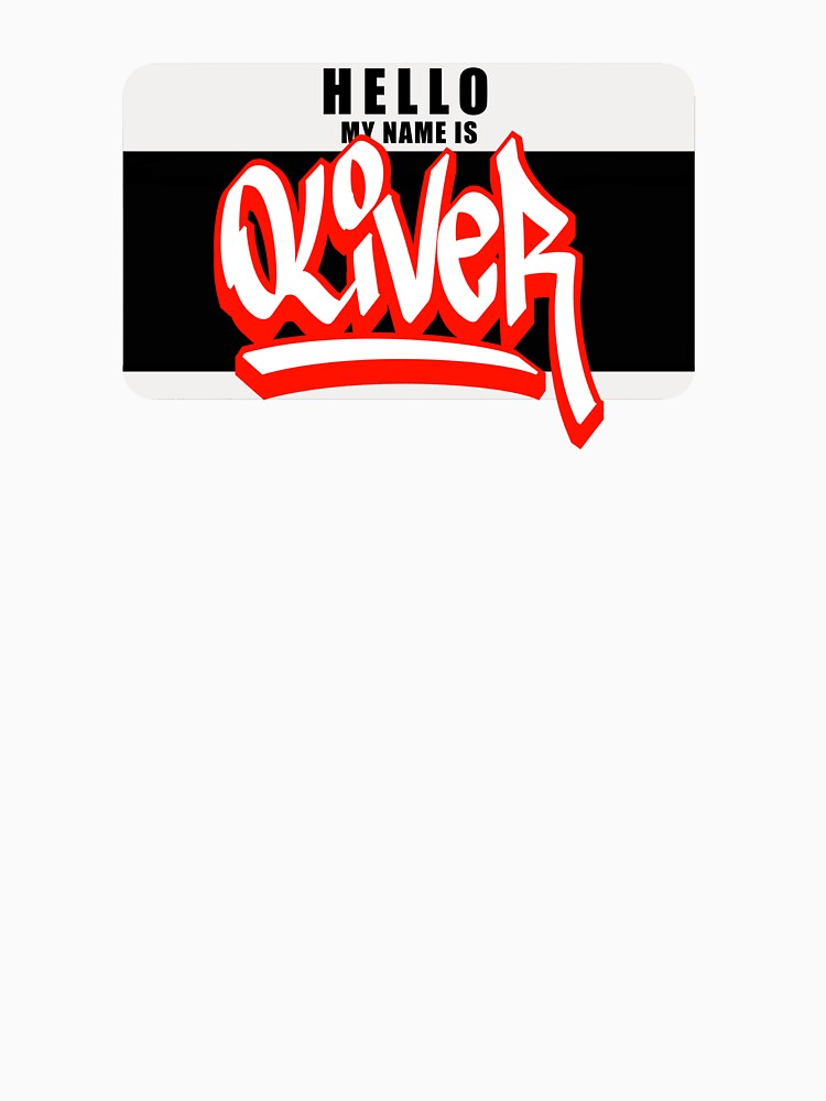 HELLO MY NAME IS OLIVER SIGNATURE TAG by heniyau.vision